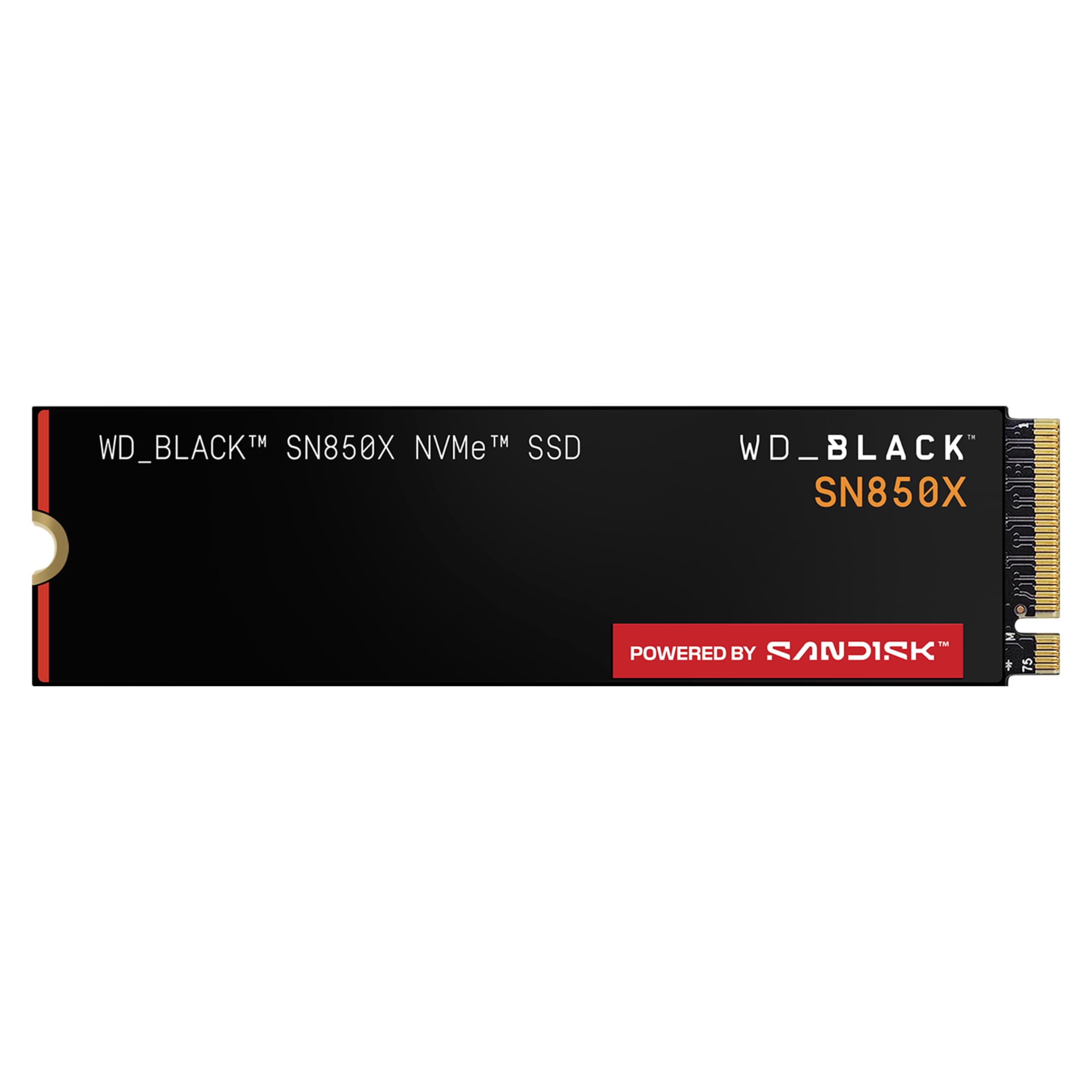 WD Black 2To SN850X NVMe SSD Supremely Fast PCIe Gen4 x4 M.2 internal single-packed POWERED BY SANDISK