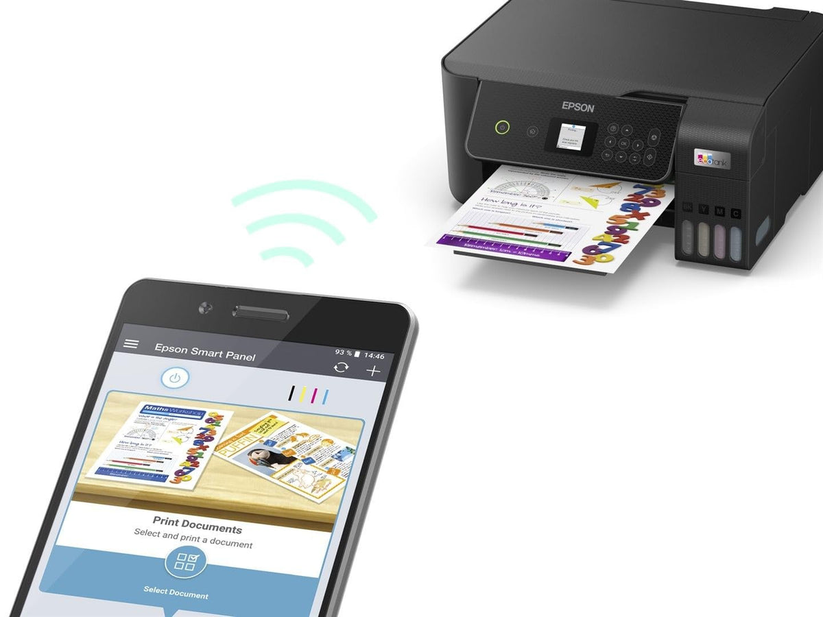 EPSON EcoTank ET-2871 MFP colour inkjet ITS A4 10ppm Print 100sheets Wi-Fi USB Black