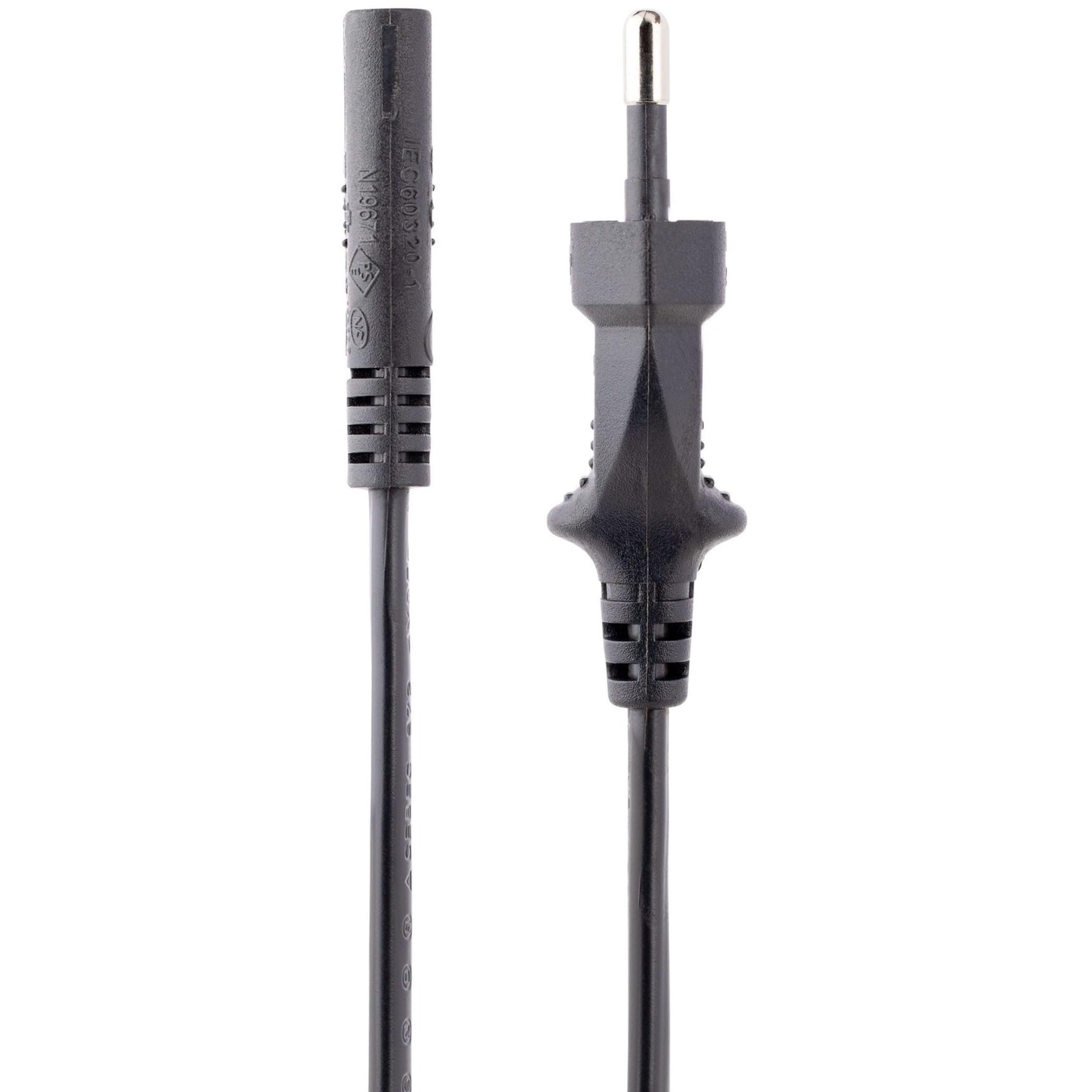 1m EU Plug to C7 Laptop Power Cord