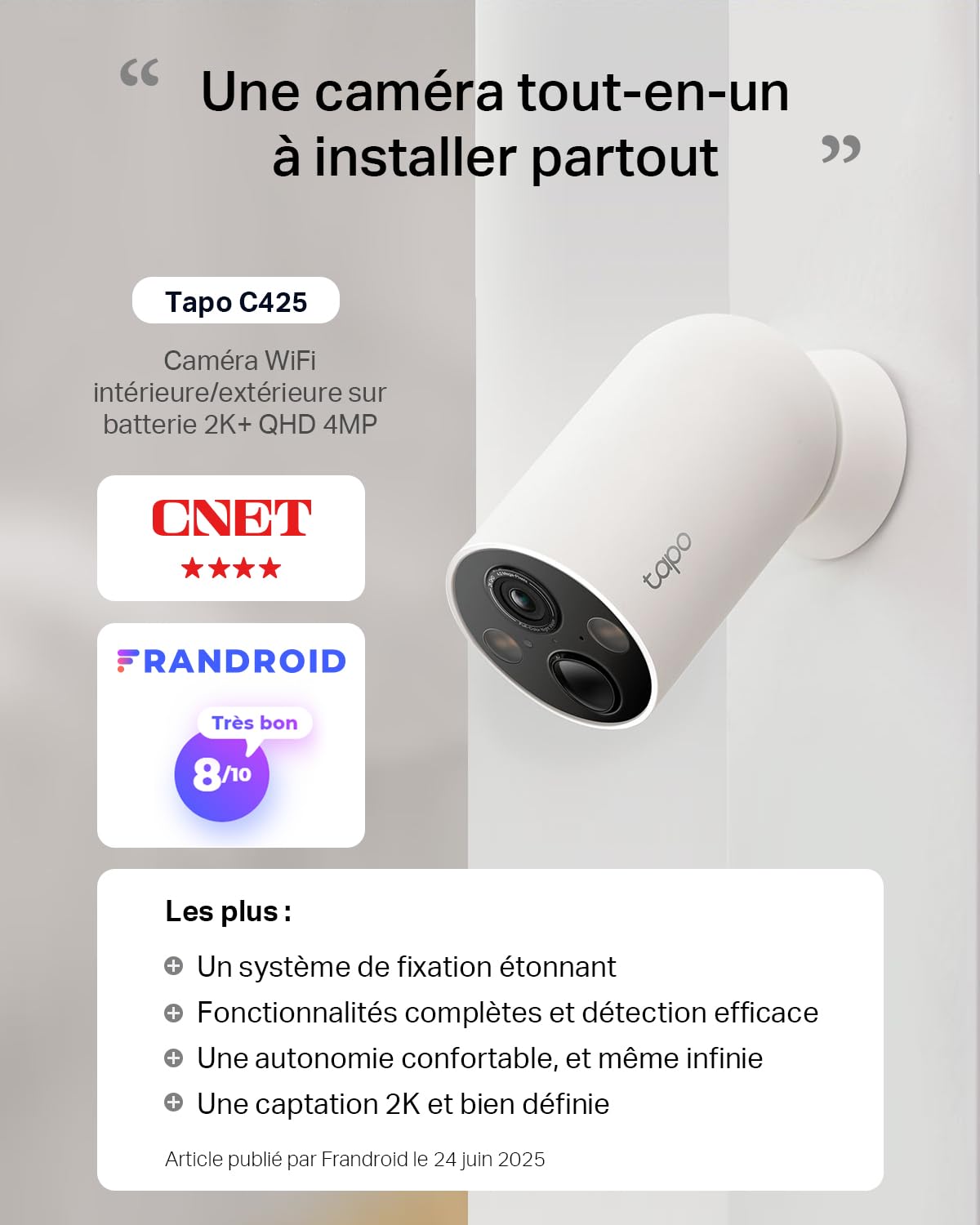 TP-LINK Smart Wire-Free Security Camera