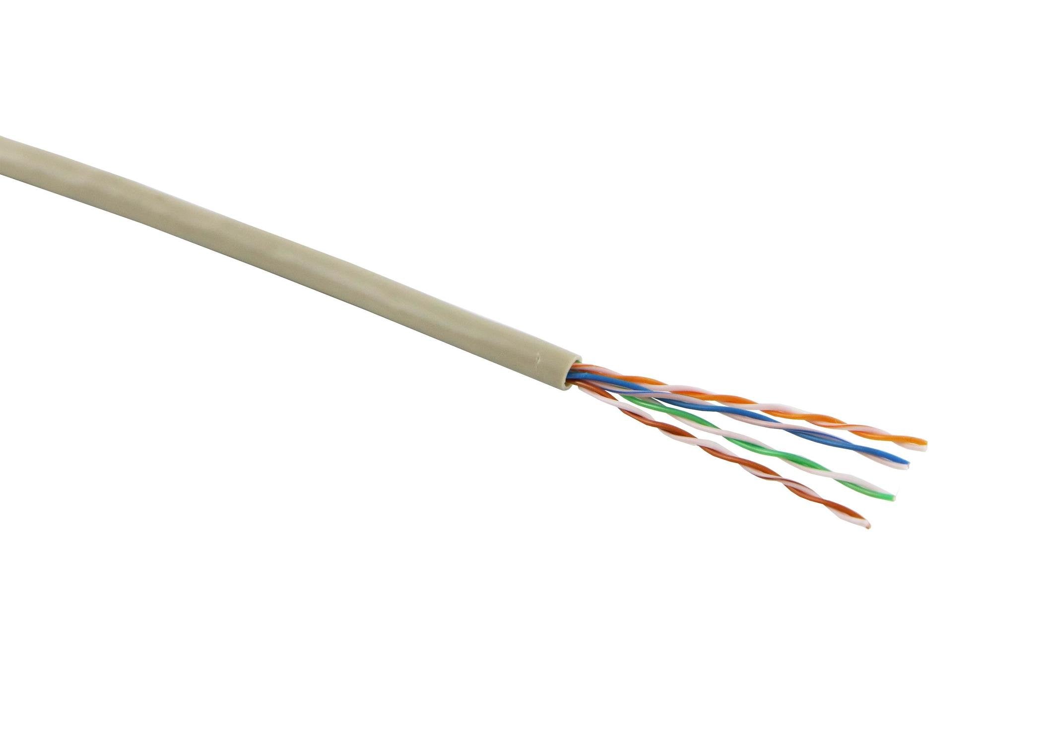 Câble multibrin F/UTP CAT6 gris CCA - 305 m