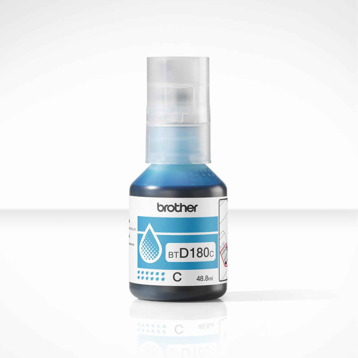 BROTHER Cyan ink bottle yield up to 5.000 pages