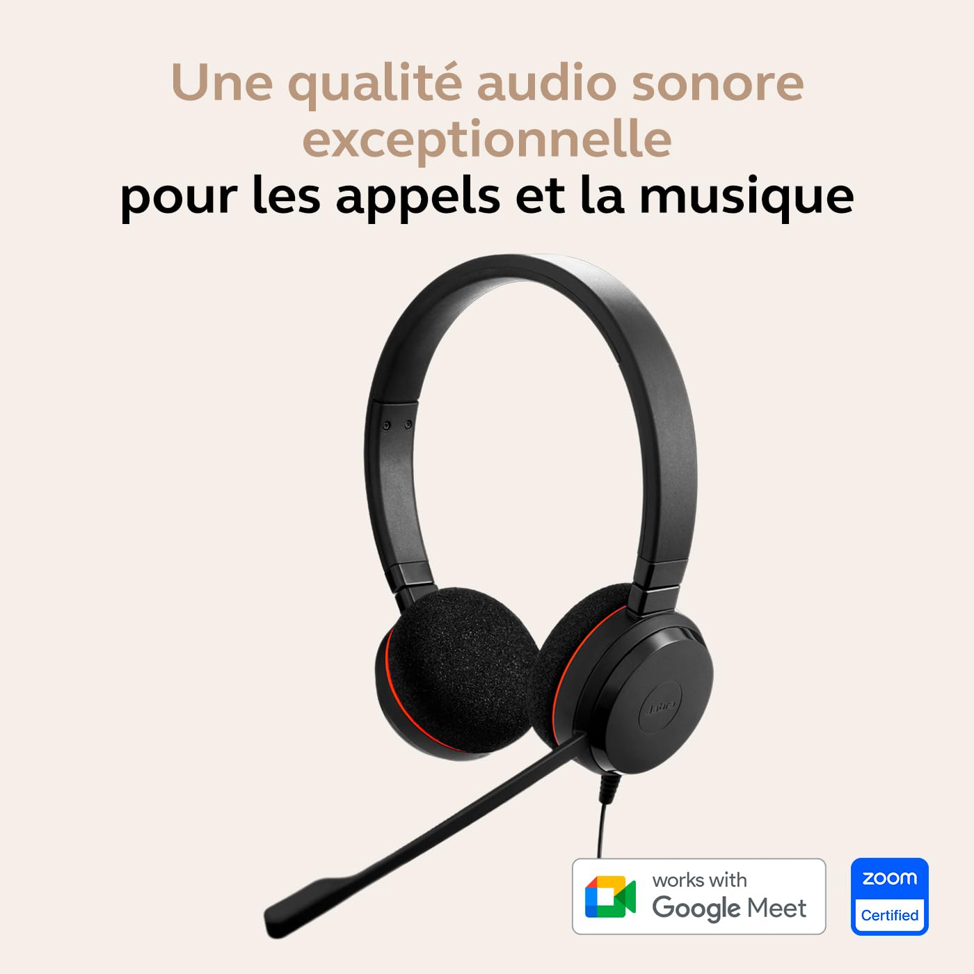 Jabra Evolve 20 Stereo UC USB C/A adapte