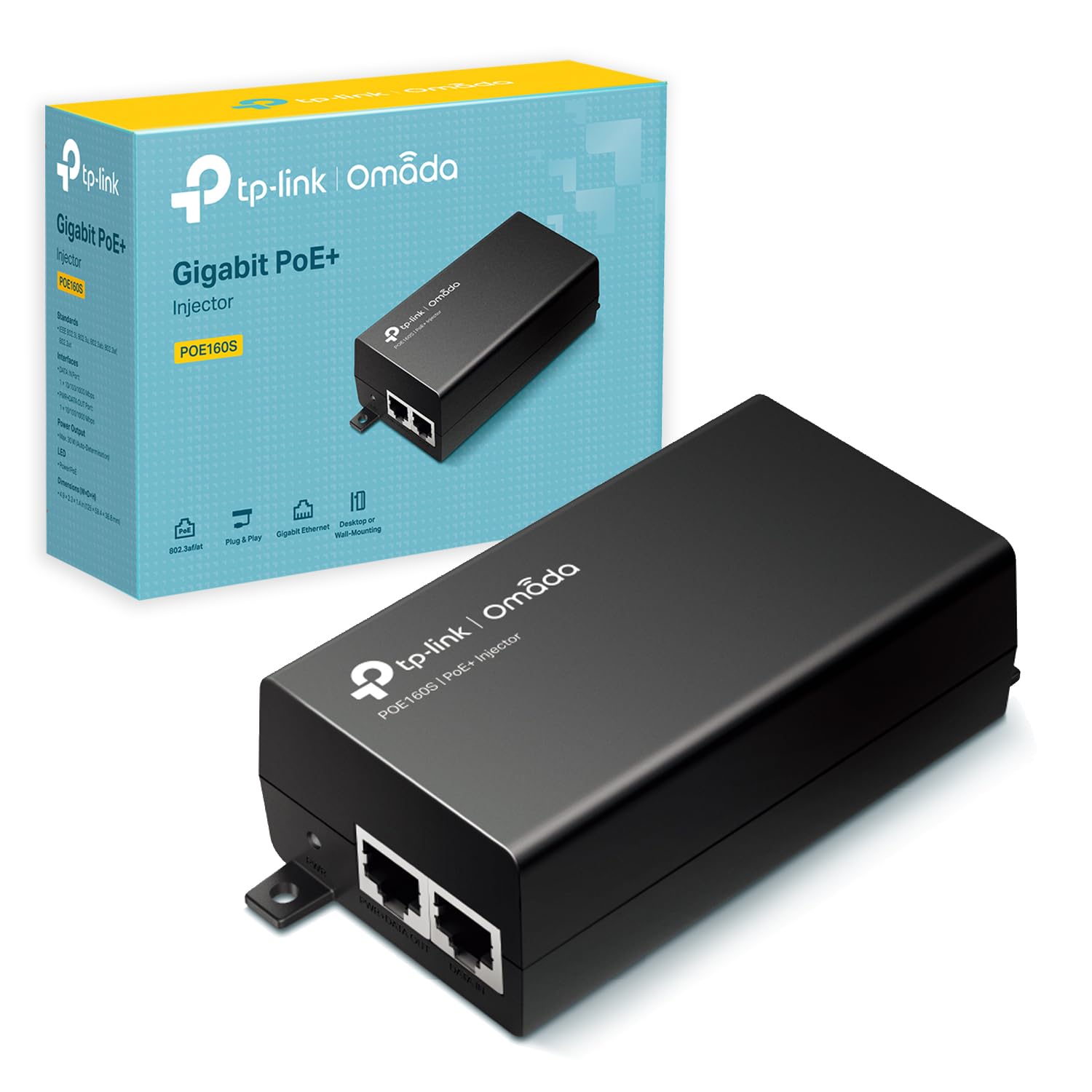 TP-Link TL-POE160S adaptateur et injecteur PoE Gigabit Ethernet