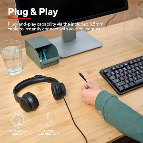 TRUST Casque-micro AYDA pour ordinateur 35mm