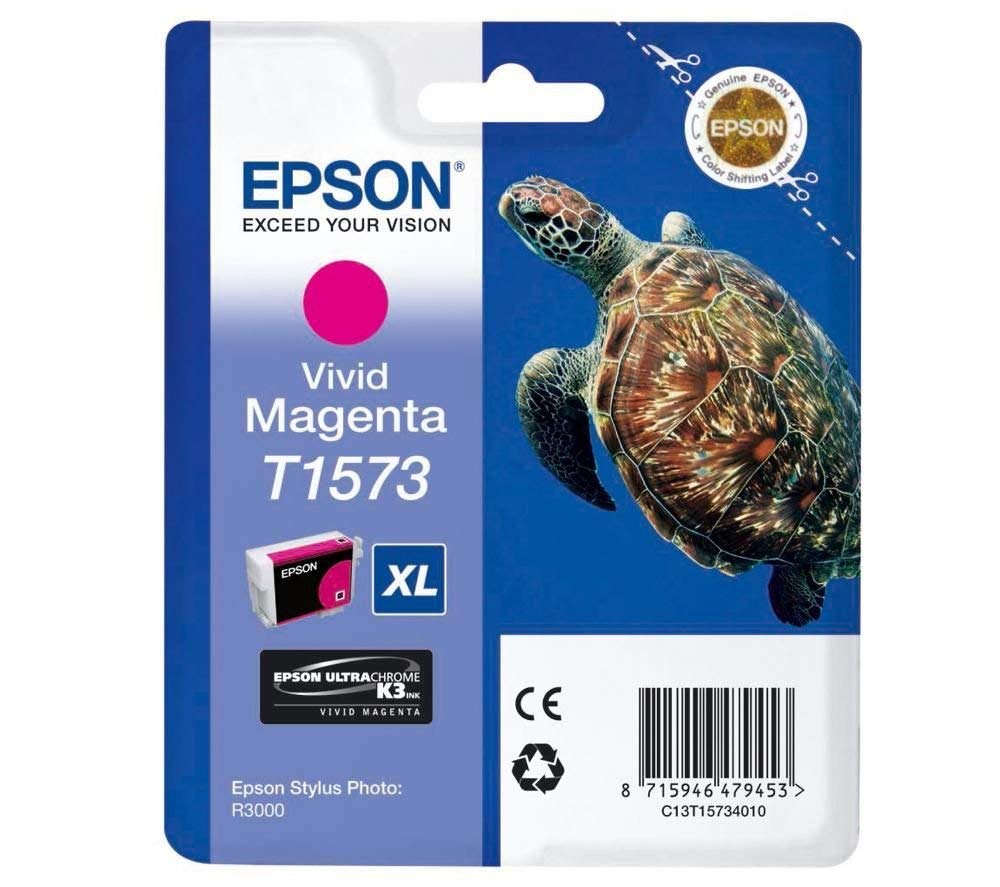 Cartouche EPSON C13T15734010 T1573 - Magenta