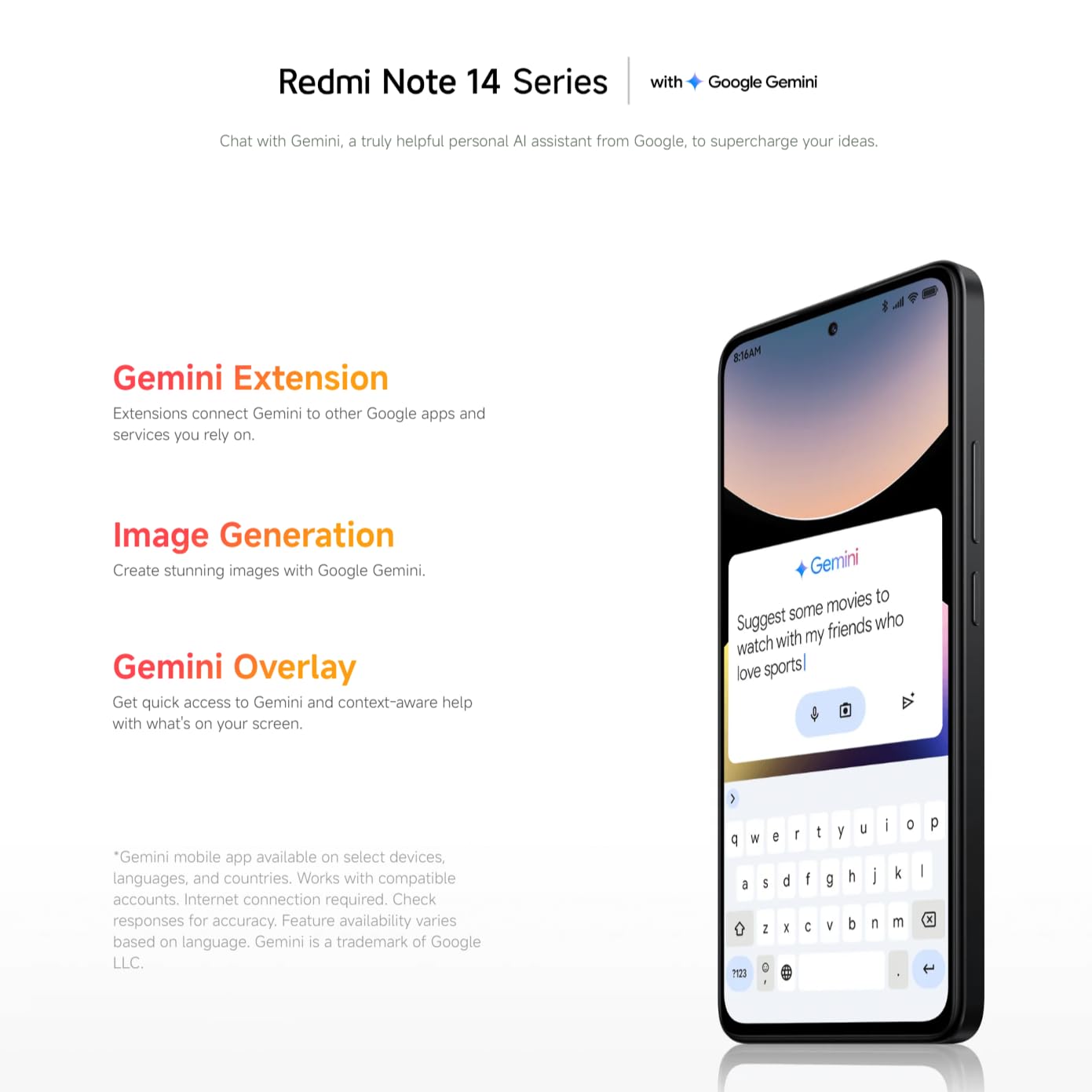 Xiaomi Redmi Note 14 4G (Double Sim - 6.67", 256 Go, 8 Go RAM) Bleu