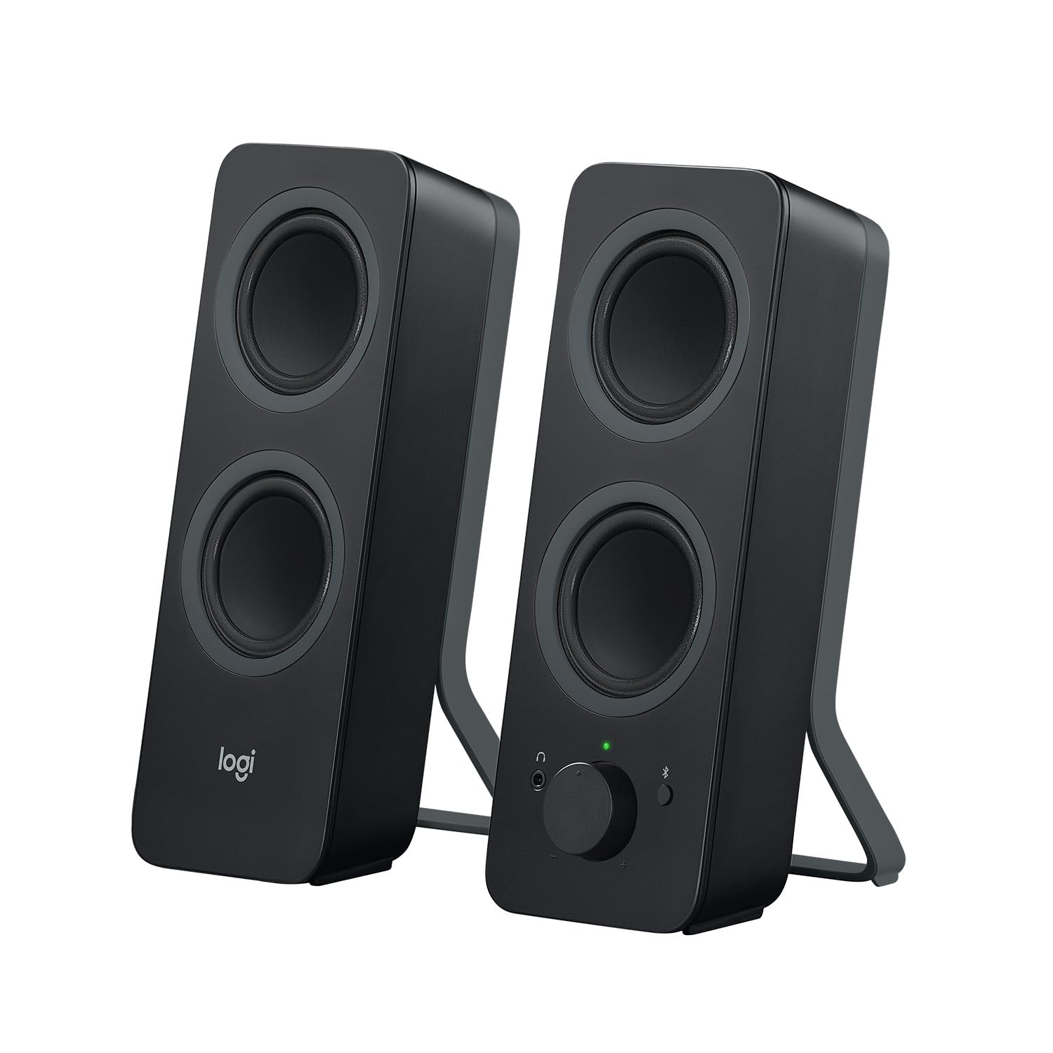 LOGITECH Z207 Speakers for PC 2.0-channel wireless Bluetooth 5 Watt Total black