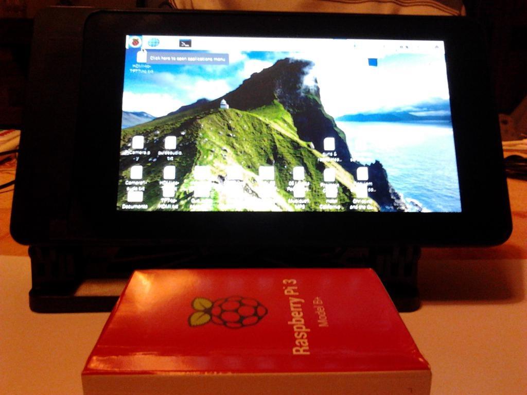 Ecran tactile 7" officiel pour Raspberry Pi