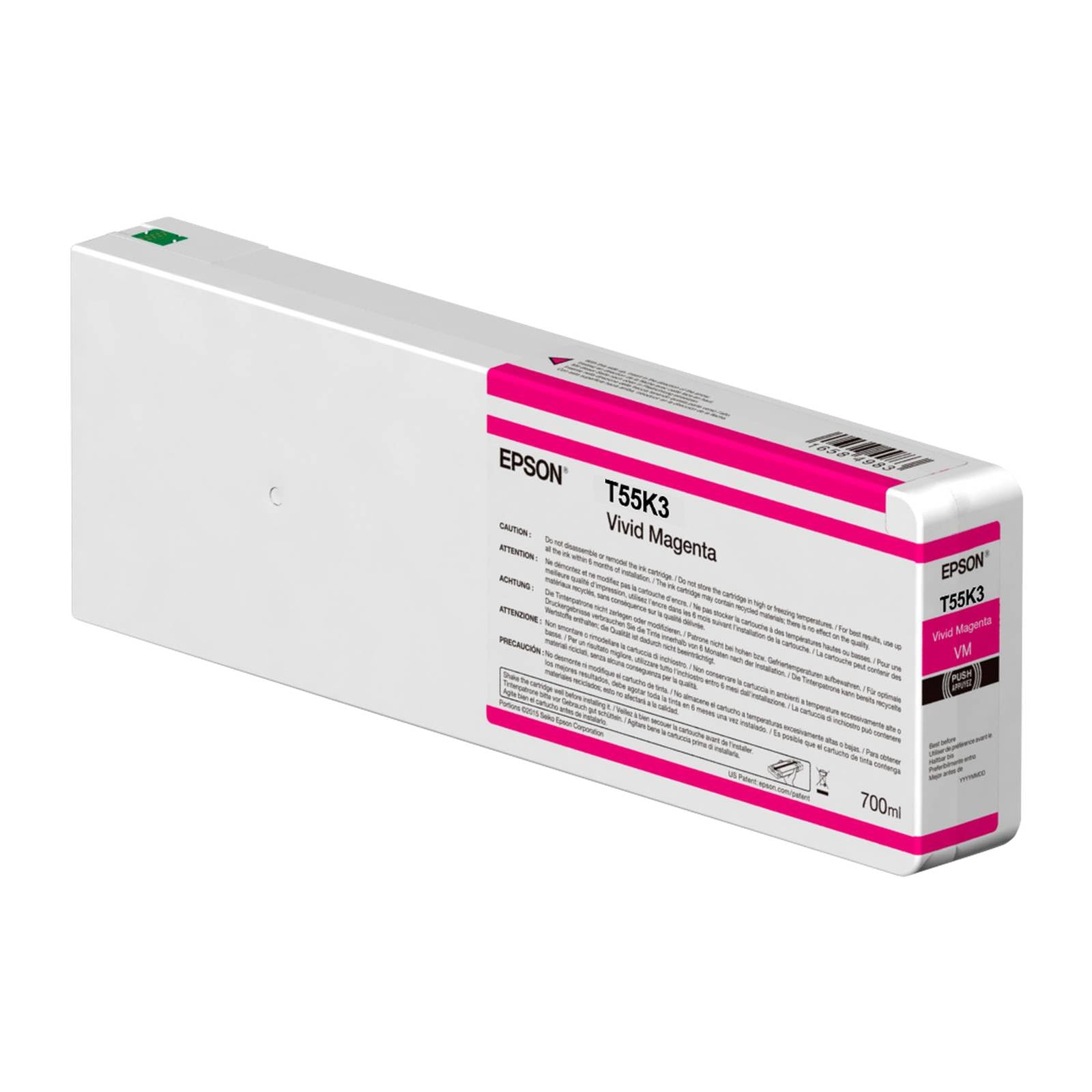 EPSON 5LB Singlepack Vivid Magenta T55K300 UltraChrome