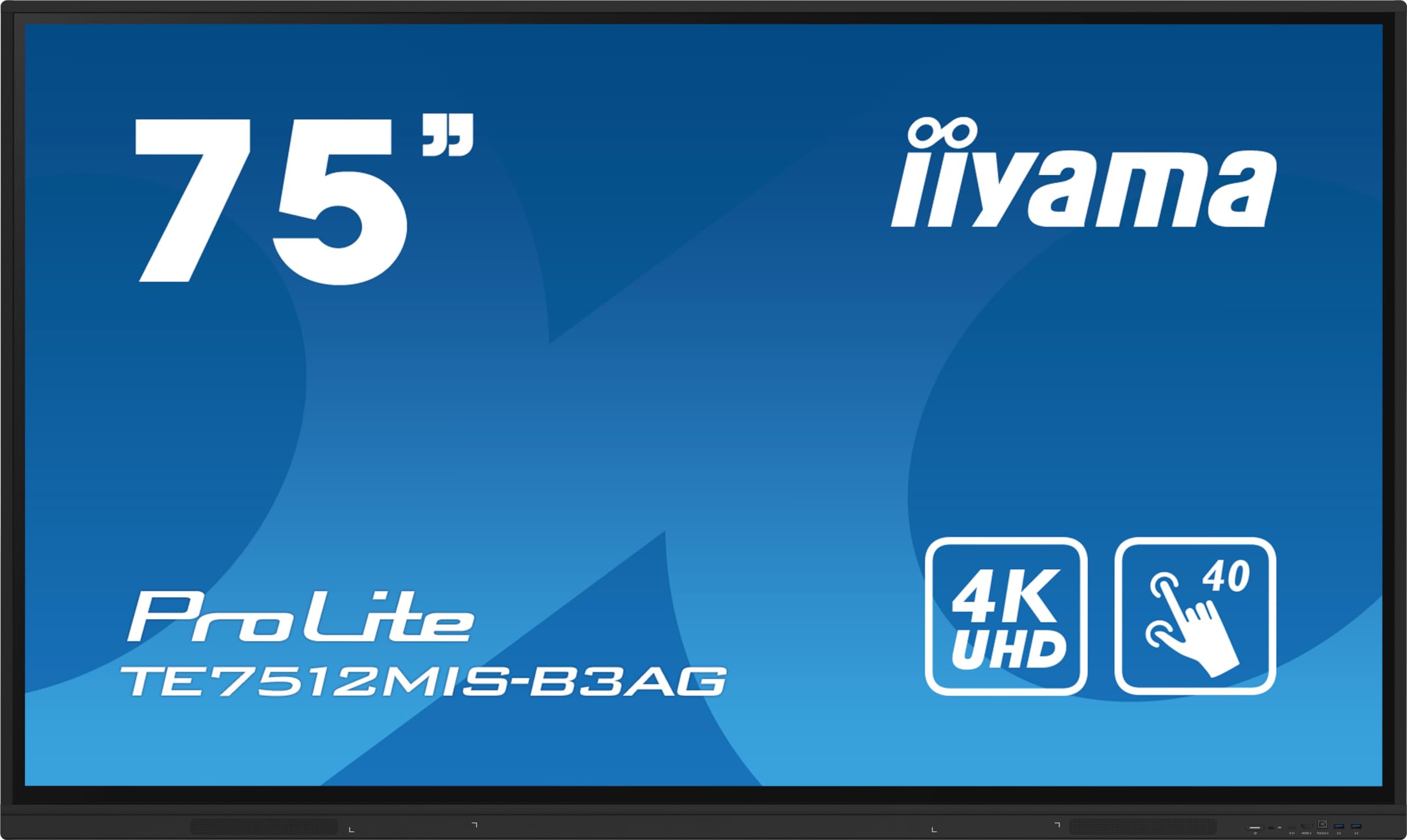 IIYAMA- Afficheur professionnel tactile 75" TE7512MIS-B3AG