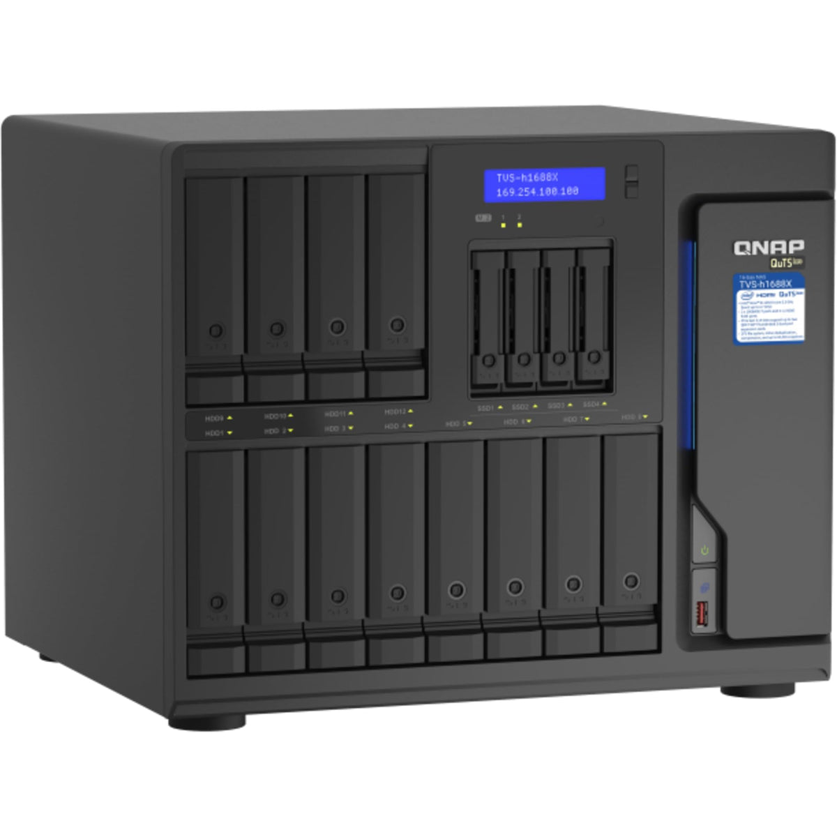 16-Bay TurboNAS Xeon W-1250 32GB RAM