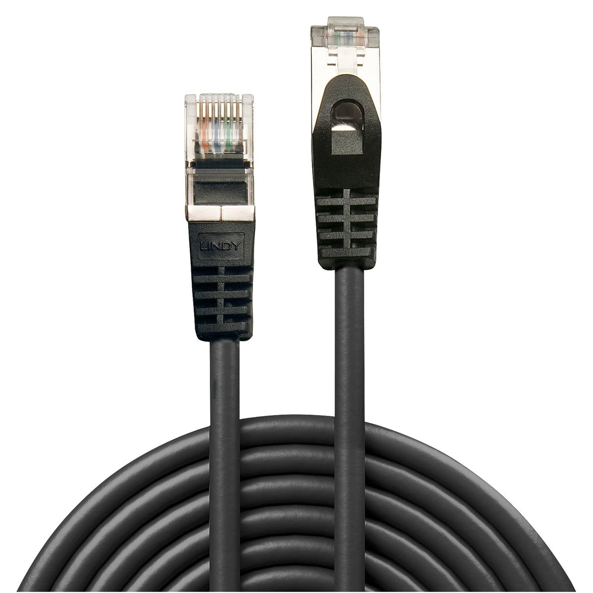 LINDY 1m Cat.5e F/UTP Cable Black