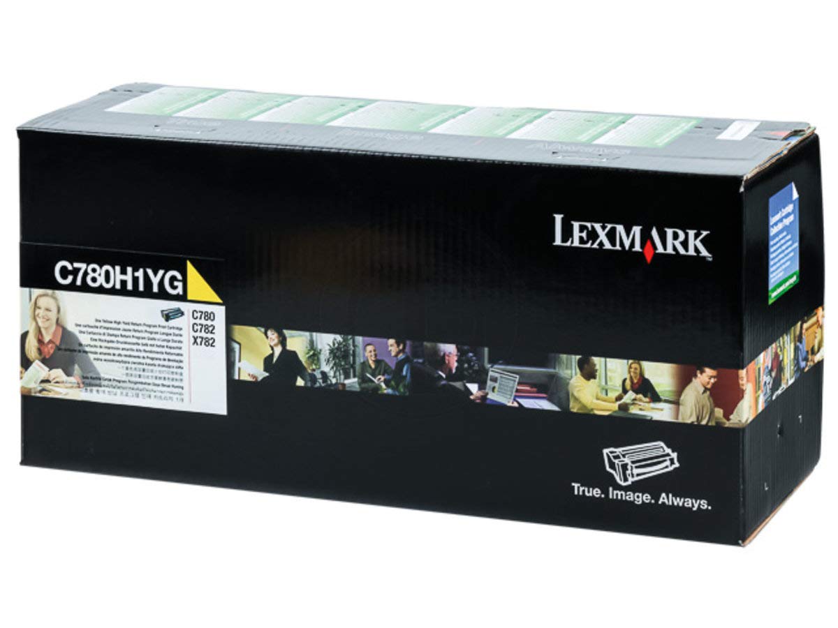 Toner LEXMARK C780H1YG C782, X782e - Yellow