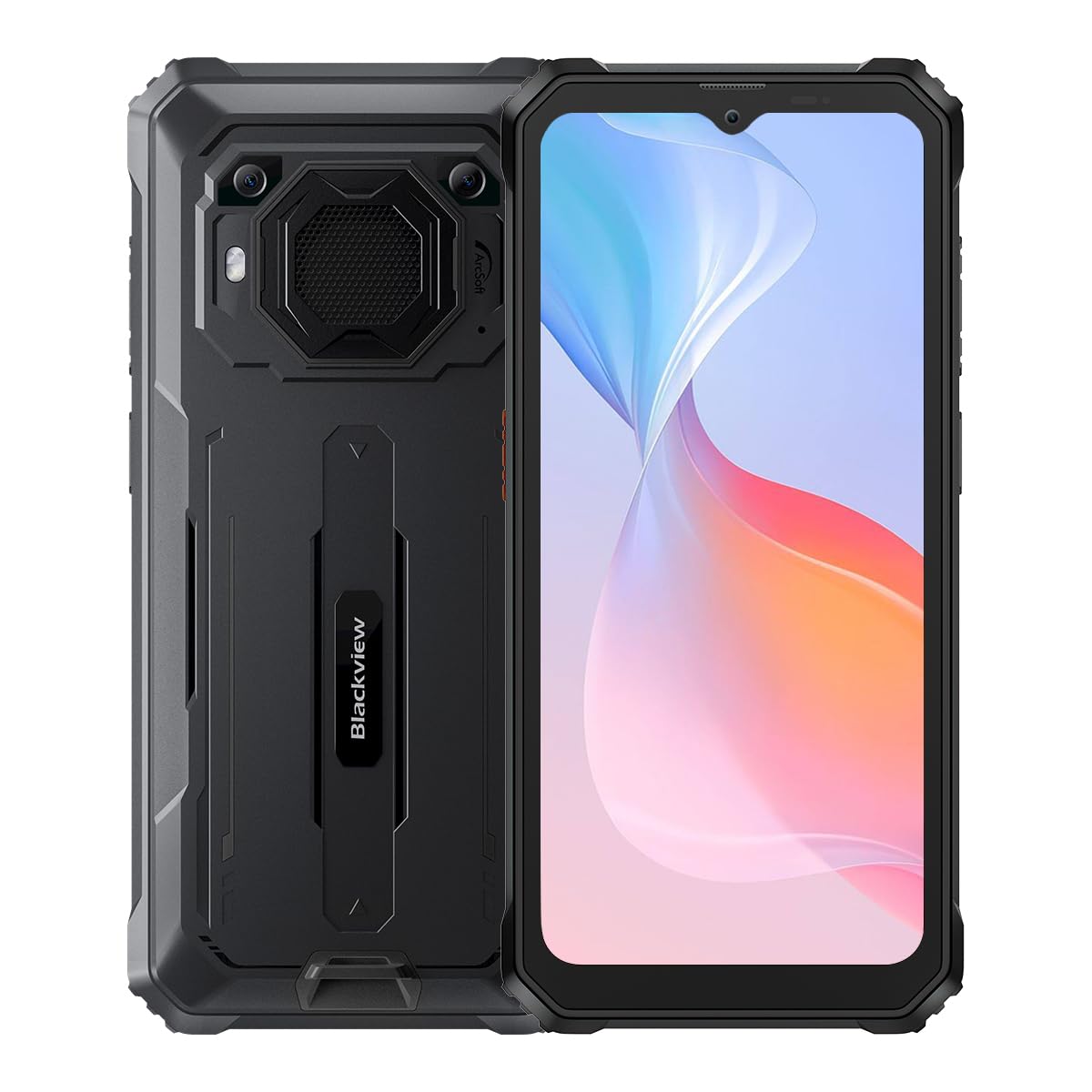 Blackview BV6200 Pro (Double Sim - 128 Go, 6 Go RAM - 13 000 mAh) Noir
