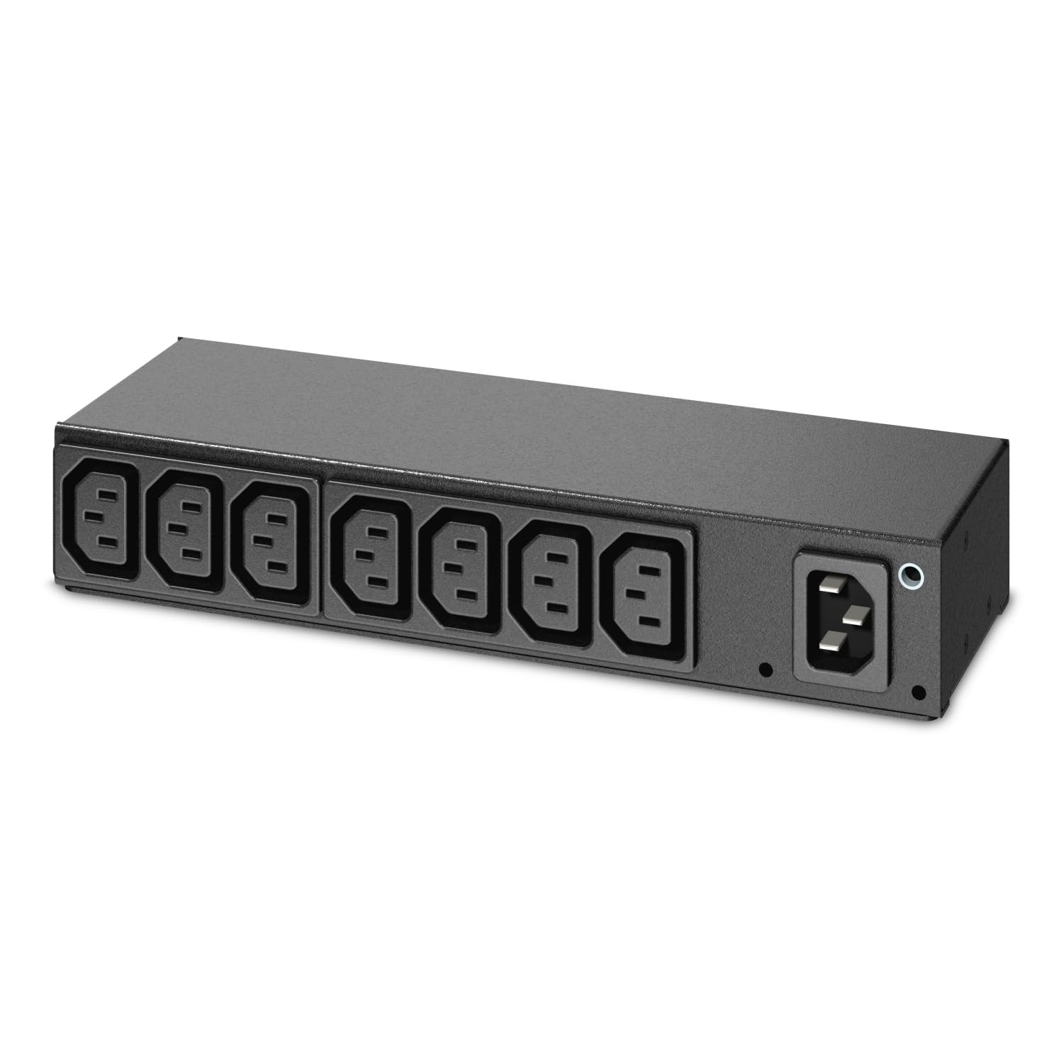 APC Basic Rack PDU AP6015A Rack AC 100/120/200/208/230/240V input IEC 60320 C14 output connectors 8 power IEC 60320 C13 1U BK