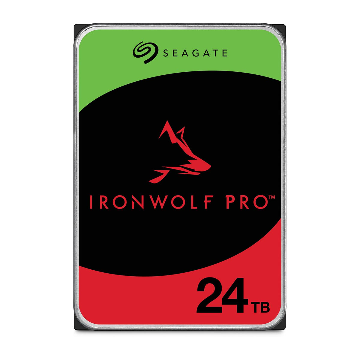 SEAGATE Ironwolf PRO Enterprise NAS HDD 24To 7200tpm 6Gb/s SATA 256Mo cache 8.9cm 3.5p 24x7 for NAS RAID Rackmount systems BL