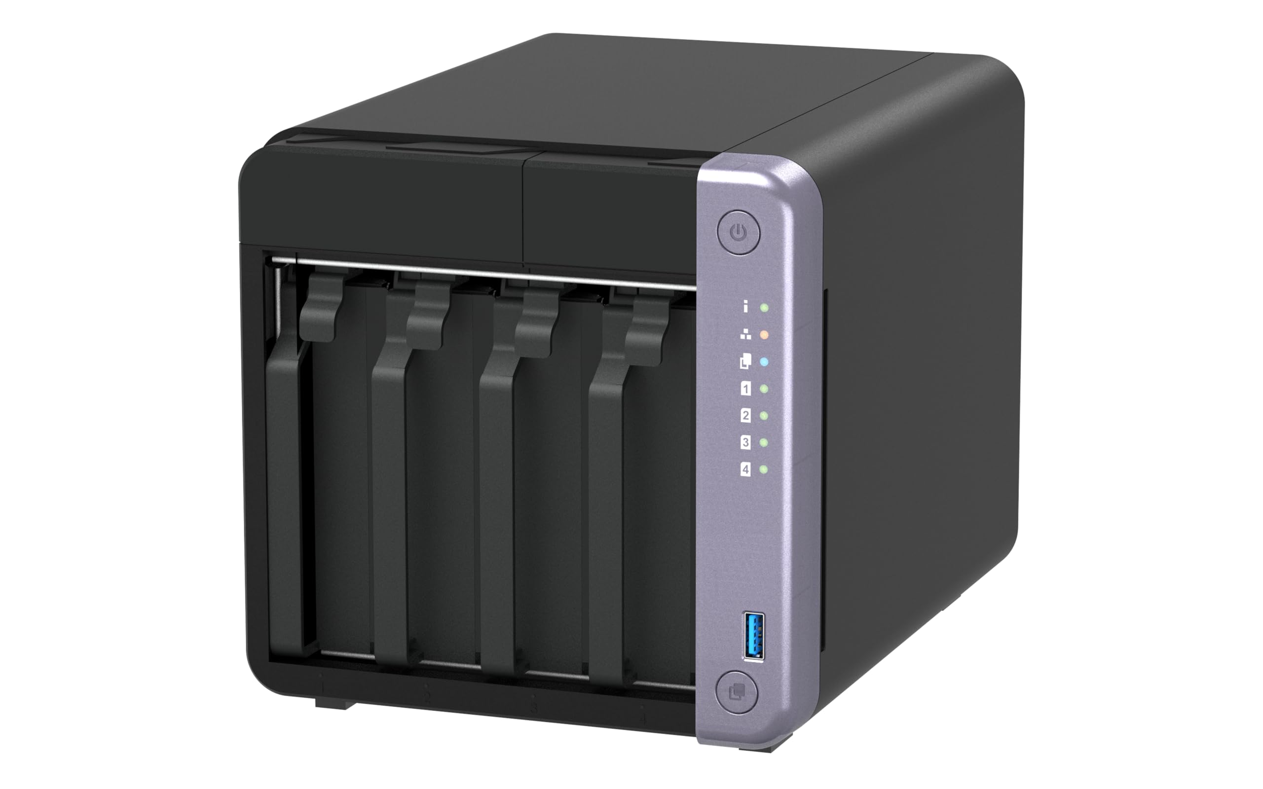 4-bay 3.5" desktop NAS AL524 4C 2.0GHz