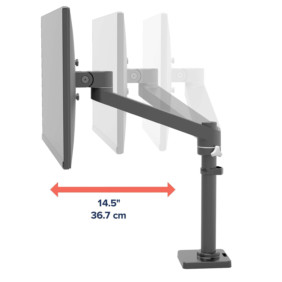 Ergotron NX Monitor Arm Black