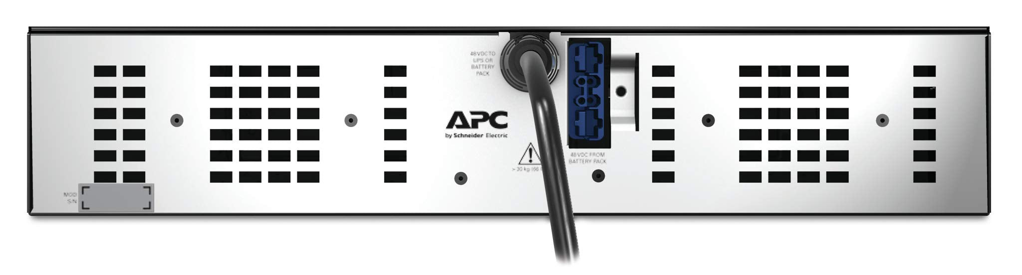 APC Smart-UPS X 48V External Battery Pack Rack/Tower Battery enclosure rack-mountable 2 x battery lead acid 864mAh 2U Black