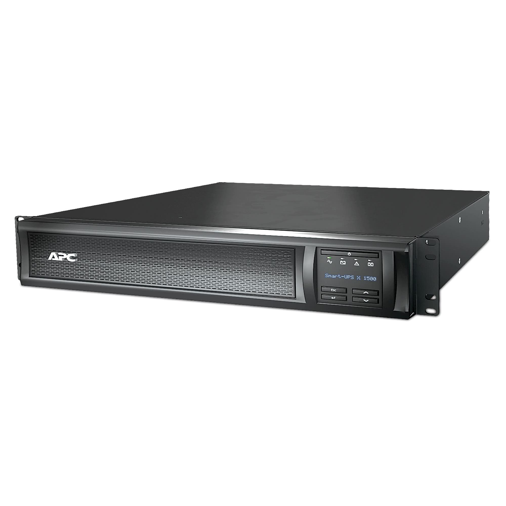 APC Smart-UPS X 1500 Rack/Tower LCD UPS Rack AC 230V 1200Watt 1500VA Ethernet RS-232 USB output connectors 8 2U Black