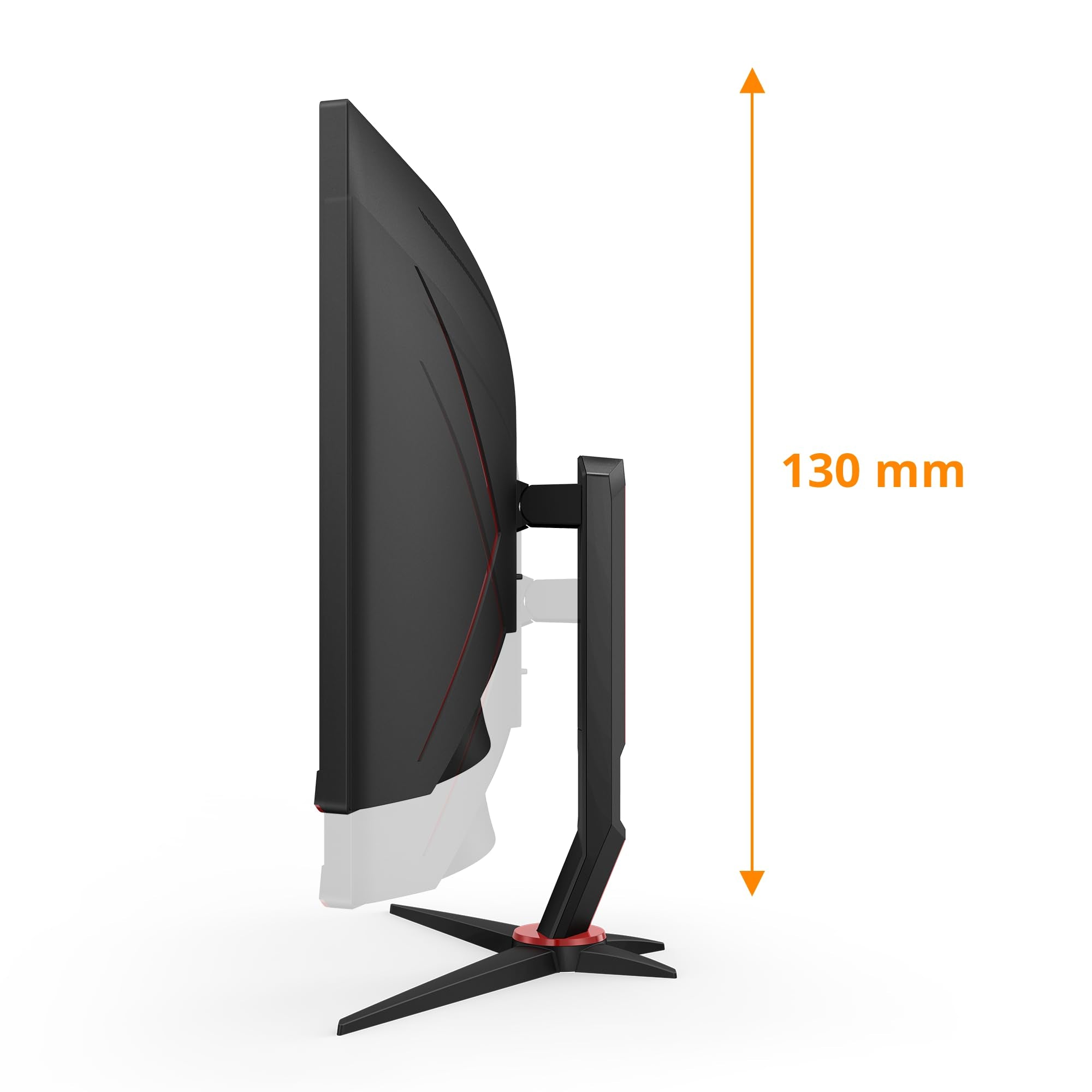 AOC CU34G2XP/BK 34p 3440x1440 VA 180hz High adjustable Stand HDR400 Freesync Premium USB HUB 4x3.0 2xDP 2xHDMI
