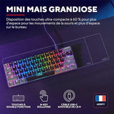TRUST Clavier mécanique ACIRA 60precent