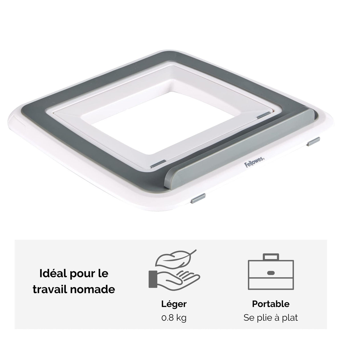 FELLOWES I-Spire Series Laptop Quick Lift White