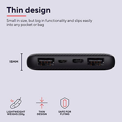 TRUST Powerbank PRIMO 10.000 mAh ECO - Black
