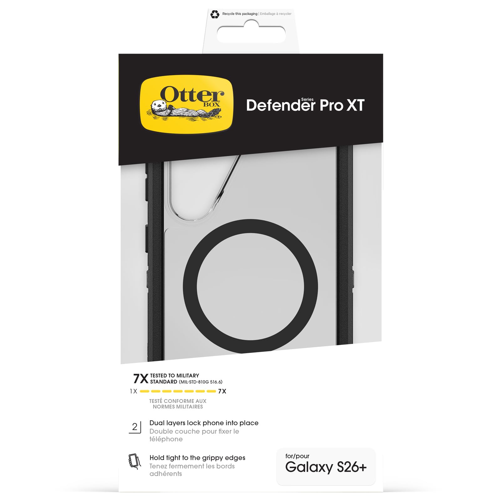 DefenderProXTClearSamsungS26+clr/black