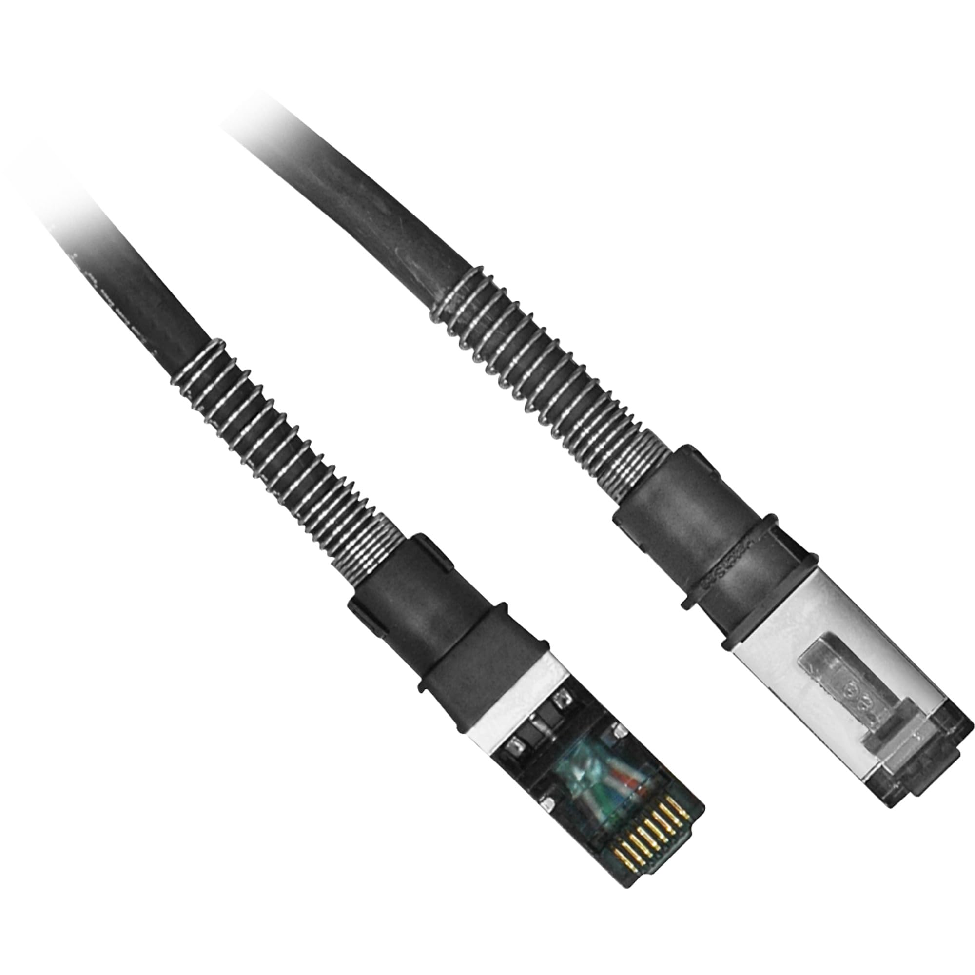 PATCHSEE PCI6-F/16 Cordon RJ45 catégorie 6A U/FTP LSOH noir - 4,9 m