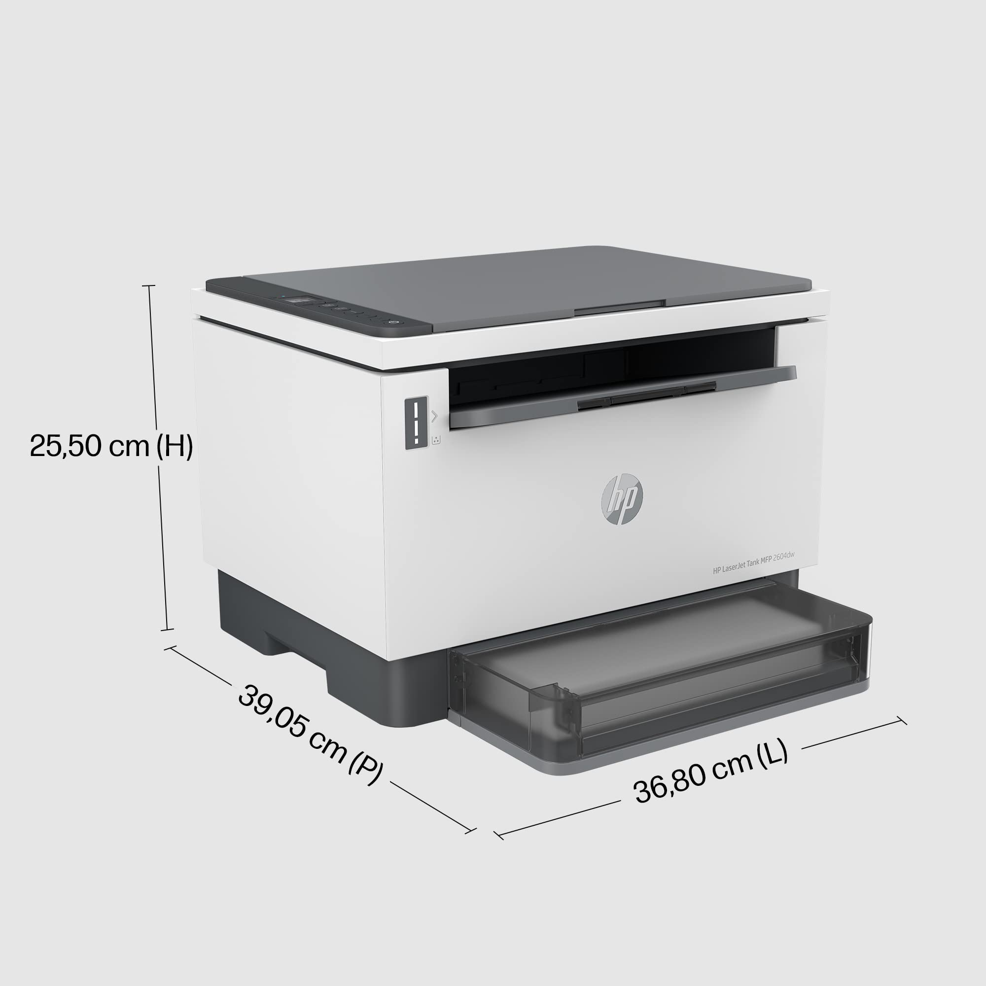 HP LaserJet Imprimante Tank MFP 2604dw, Noir et blanc, Imprimante pour Entreprises, Sans fil  Impression recto-verso  Numérisation vers e-mail  Numériser vers P
