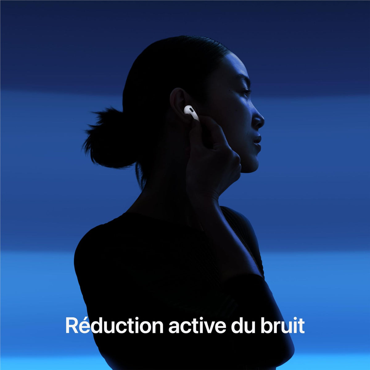 Apple AirPods 4 (ANC) - Écouteurs sans fil avec Réduction de bruit (Boitier de Charge USB-C ) Blanc