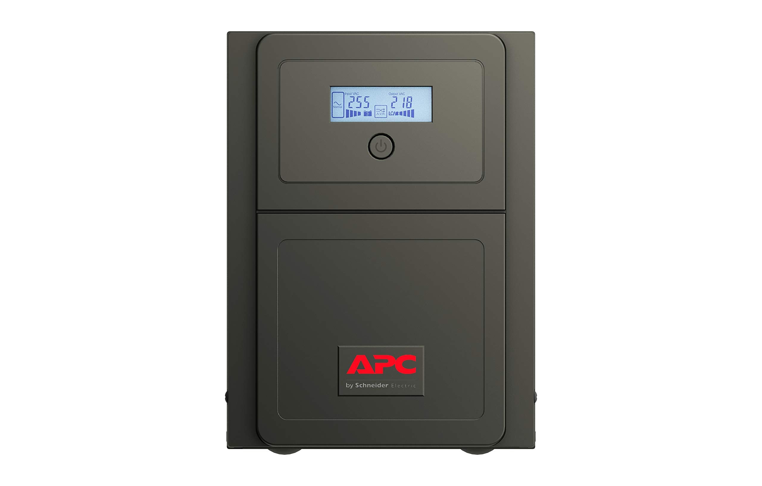 APC Easy UPS SMV SMV750CAI UPS AC 220/230/240V 525Watt 750VA 7Ah USB RS-232 output connectors 6