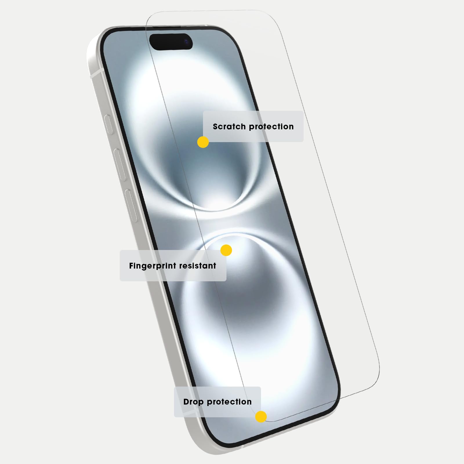 OtterBox Glass iPhone 16 CLR POLYBAG