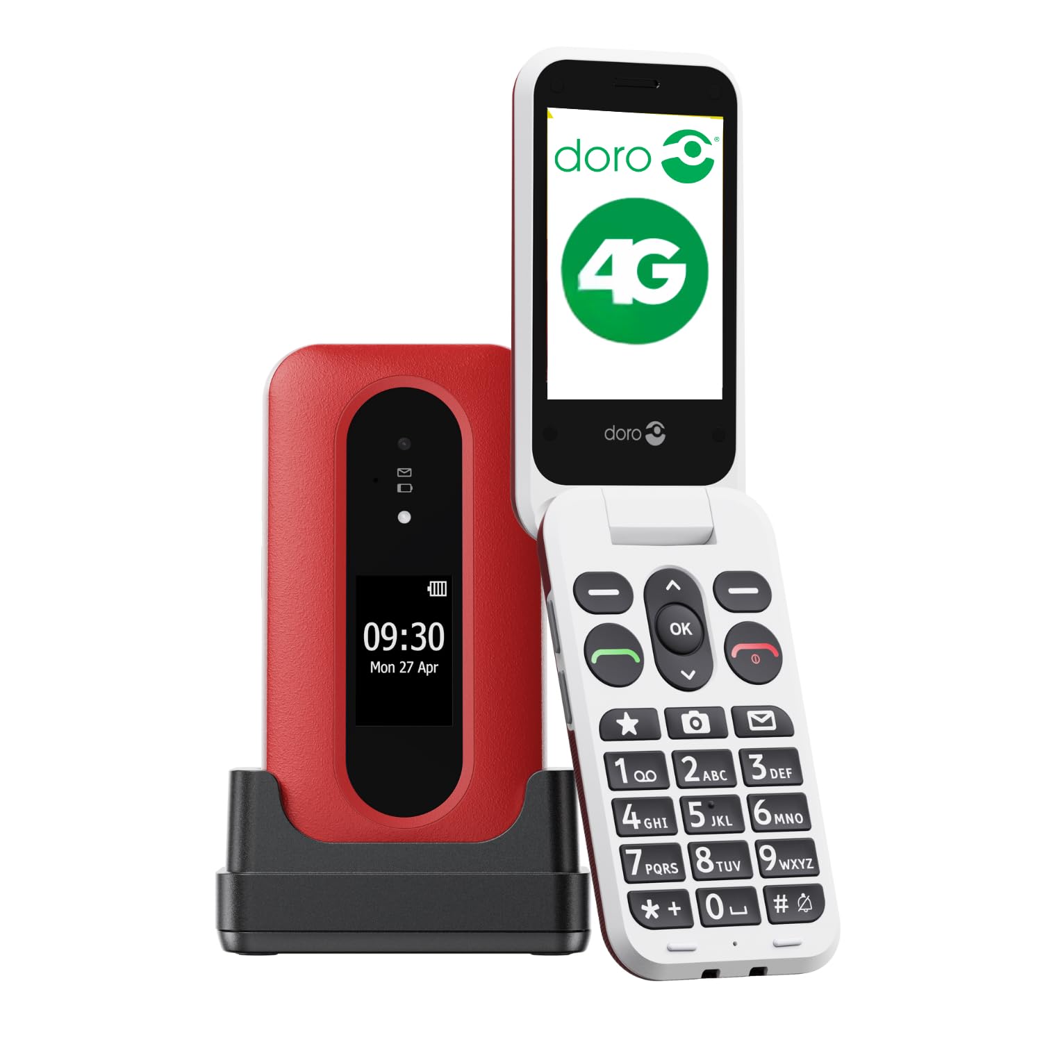 Doro Leva L30 SC RED/WHITE