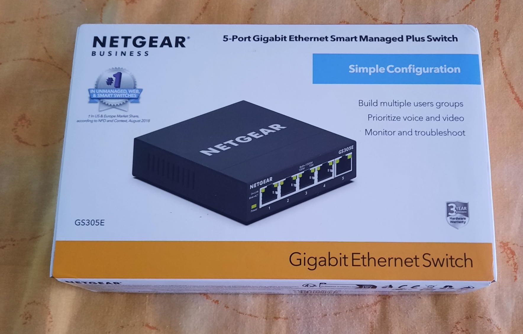 5-PORT Gigabit Ethernet Switch