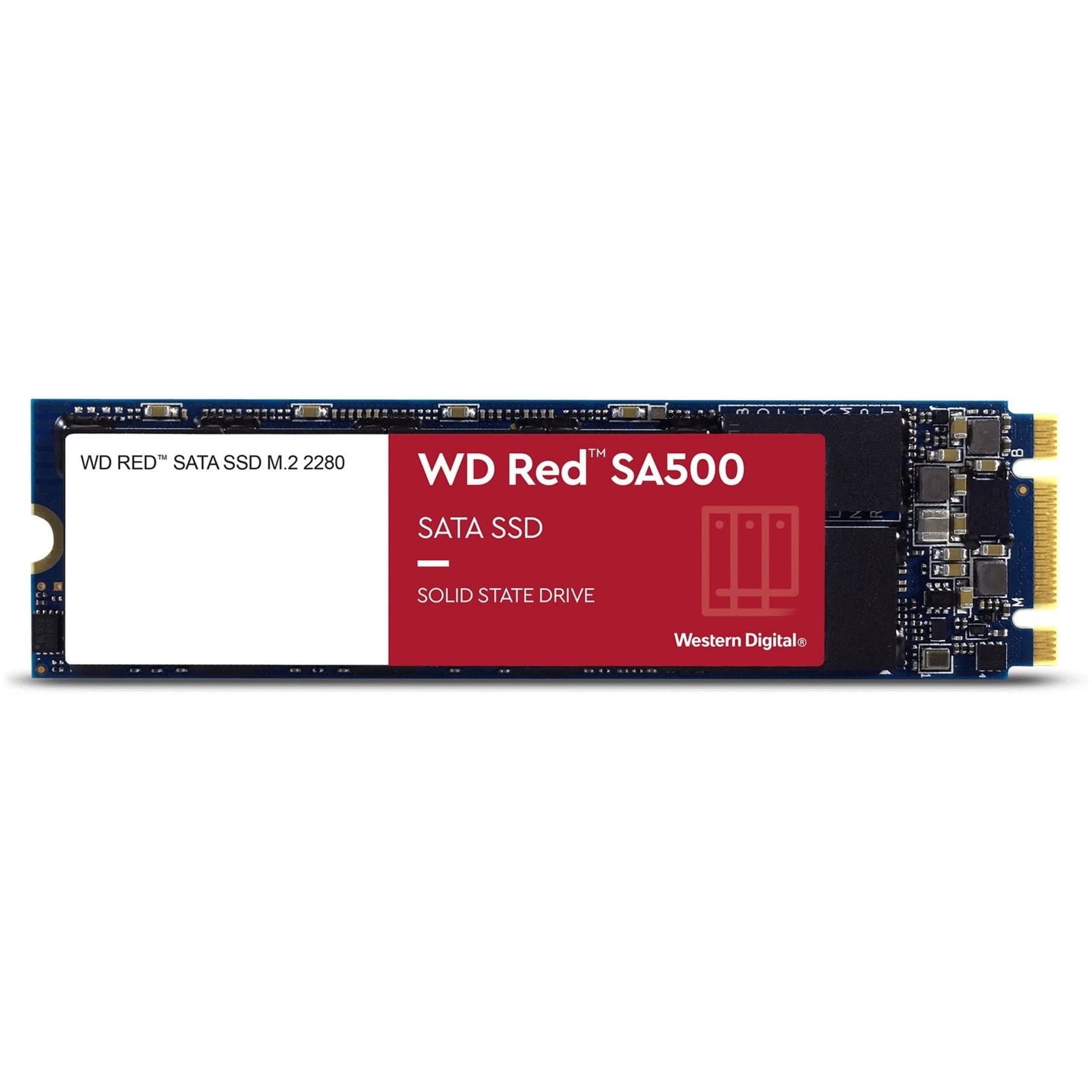 WD Red SSD SA500 NAS 2To SATA III 6Go/s M.2 2280 Bulk POWERED BY SANDISK
