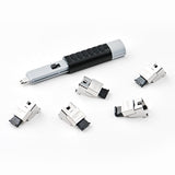SMARTKEEPER / 5x Bloqueurs Cordon RJ45 1x Clé Basic Fuschia