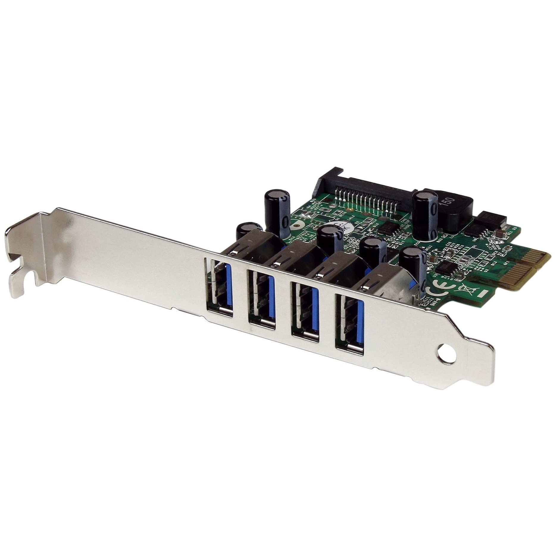 4 Port PCI Express PCIe USB 3.0 Card