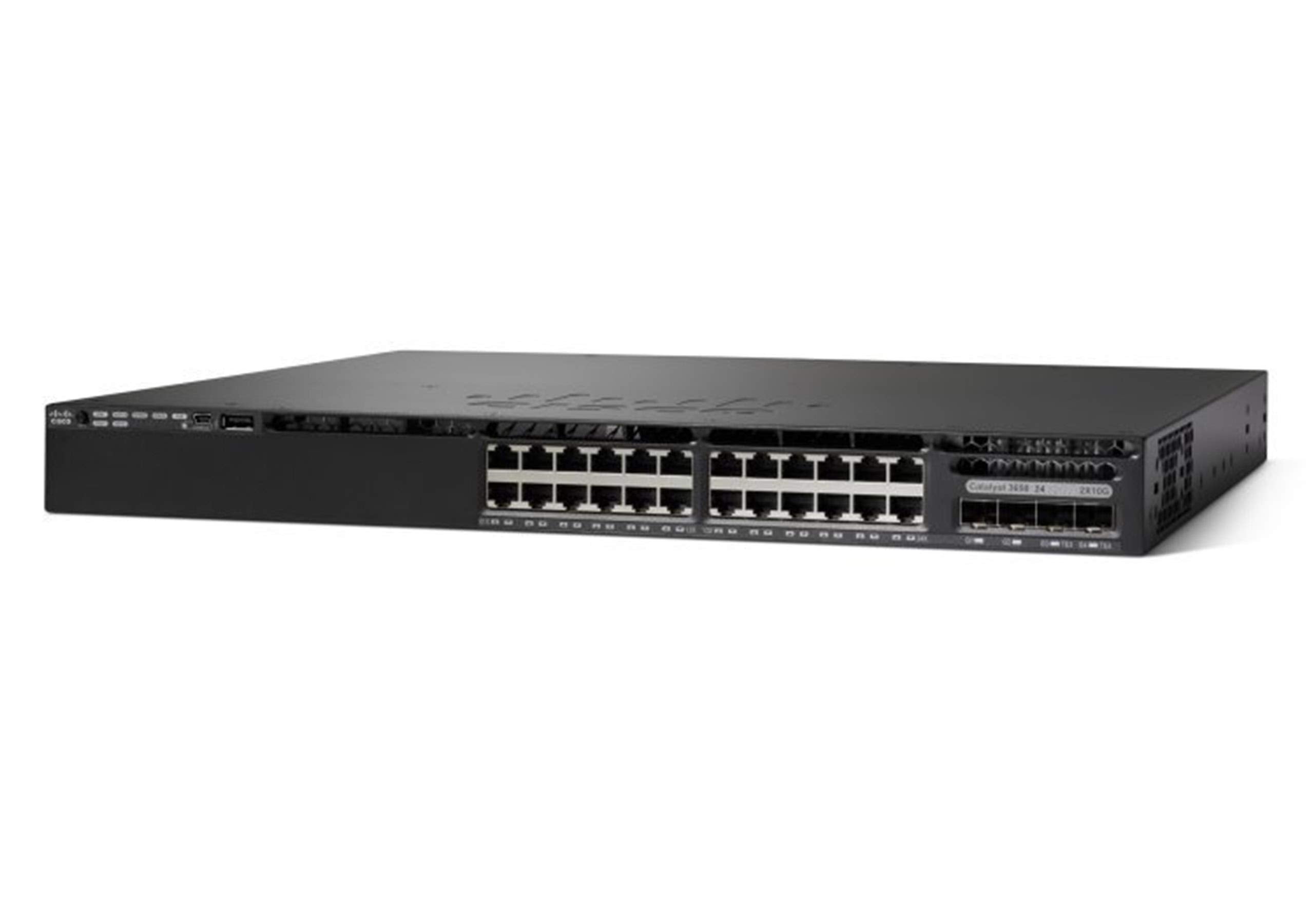 CISCO Catalyst3650 24 pt PoE 4x1G UplinkIPBase REMANUFACTURED