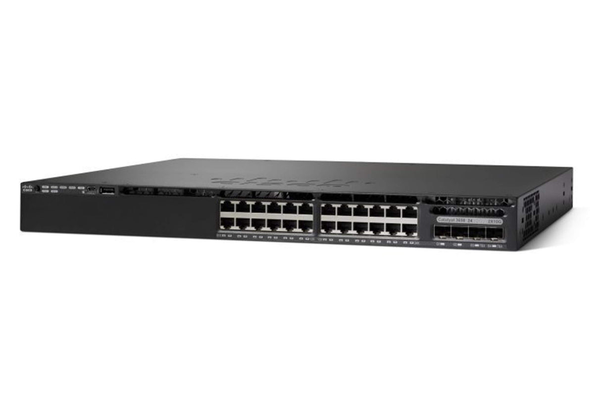 CISCO Catalyst3650 24 pt PoE 4x1G UplinkIPBase REMANUFACTURED