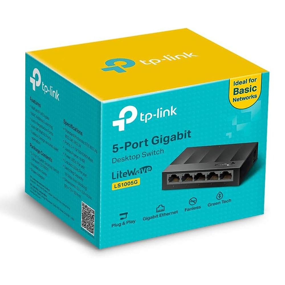 TP-Link LiteWave 5-Port Gigabit Desktop
