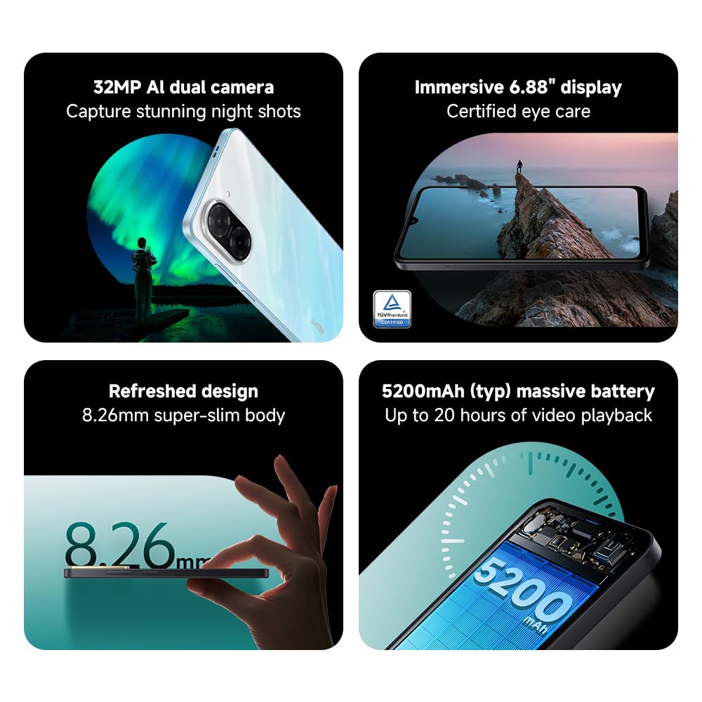 Xiaomi Redmi A5 (6.88" - 128 Go, 4 Go RAM) Or