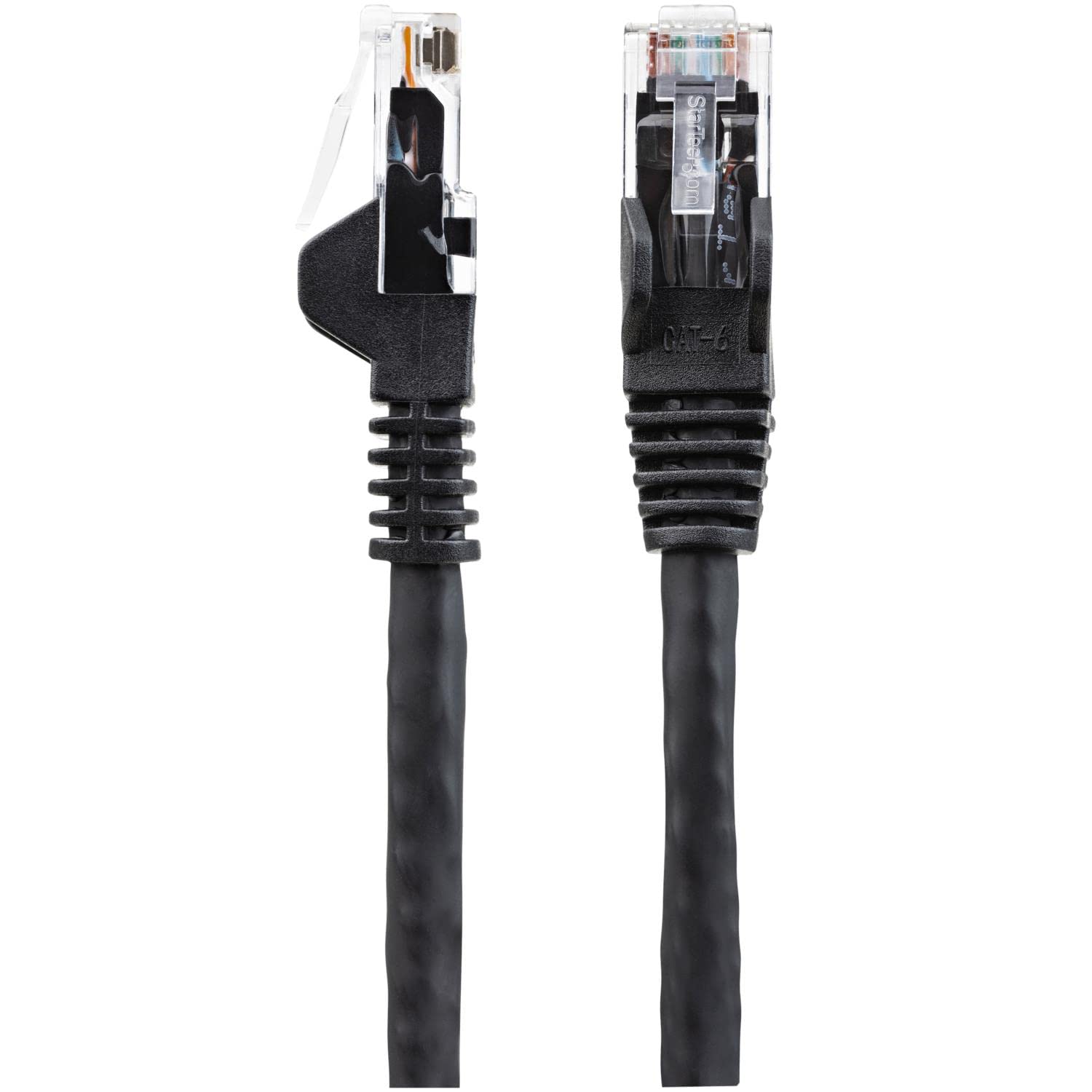 15m Black Snagless Cat6 UTP Patch Cable