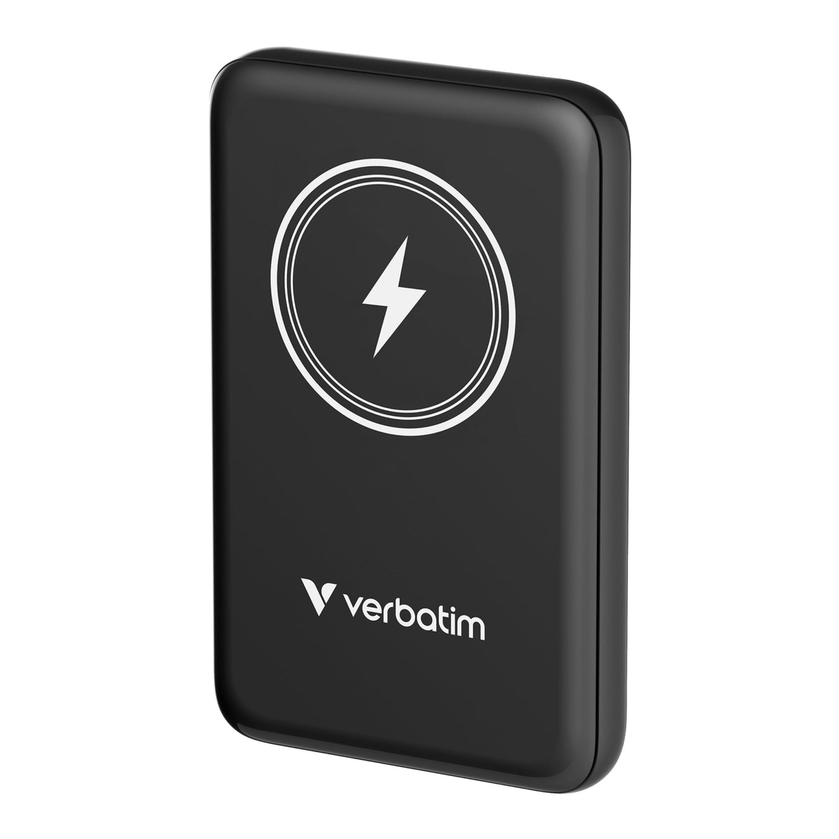 VERBATIM CHARGE N GO MAGNETIC WIRELESS POWER BANK 10000 BLACK WCF (P)