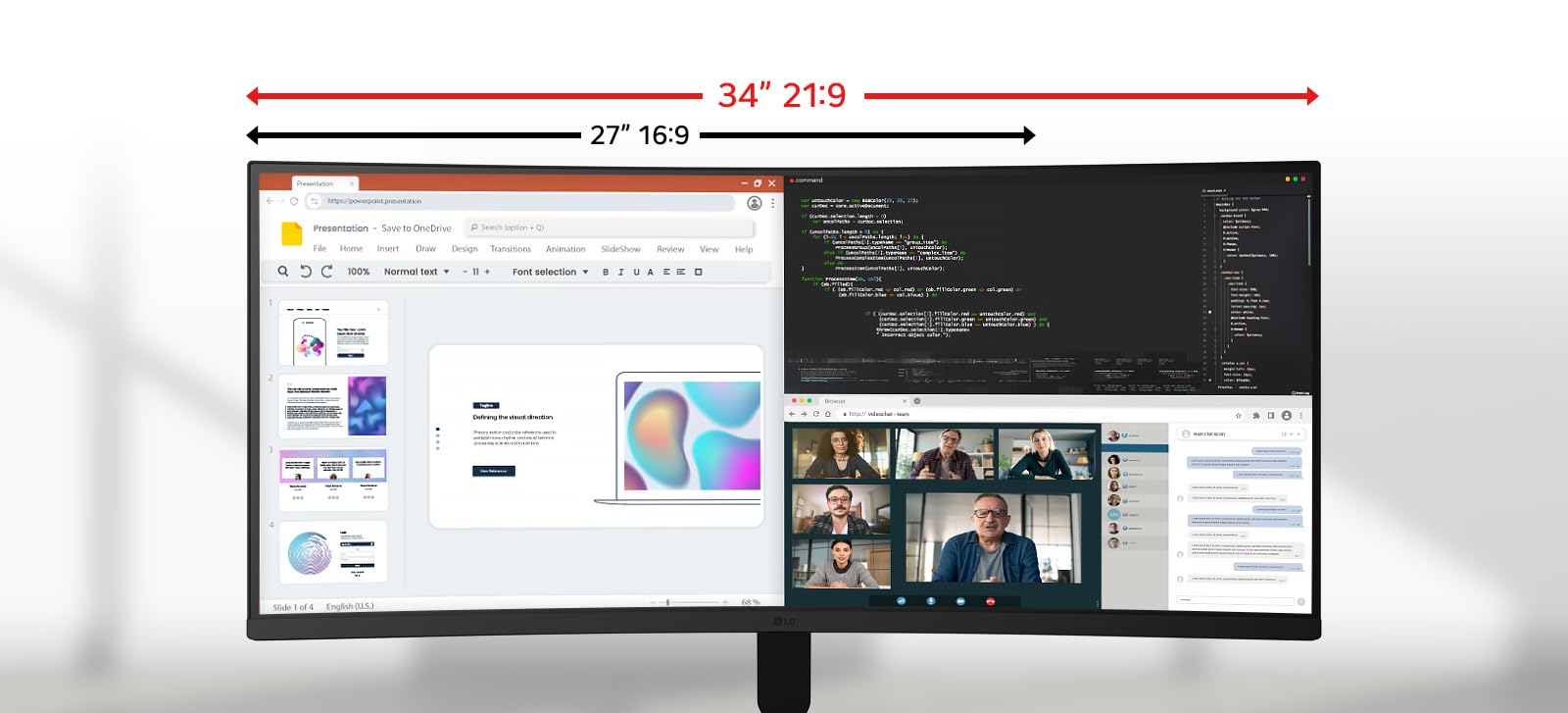 LG UltraWide- 5 ms GtG WQHD 3440 x