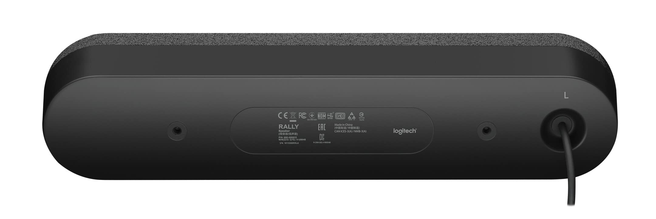 LOGITECH Rally Speaker for conference system 3 for Room Solution Large