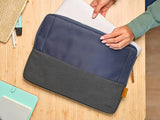 TRUST Housse de protection LISBOA bleue/noire 16p