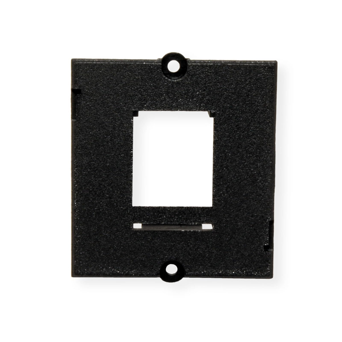 BACHMANN Plastron vide 1 embase keystone (RJ45, USB, HDMI)